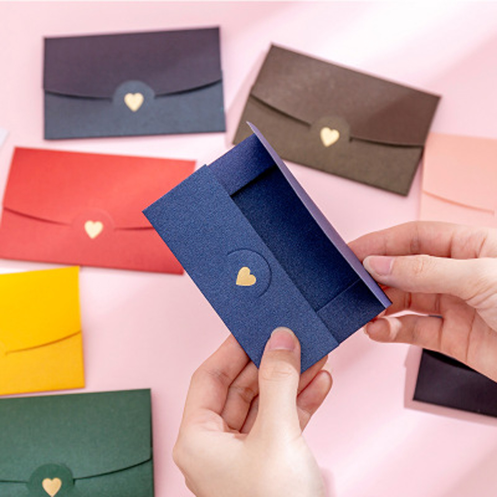 Set 10 Thiệp Mời Mini Xinh Xắn