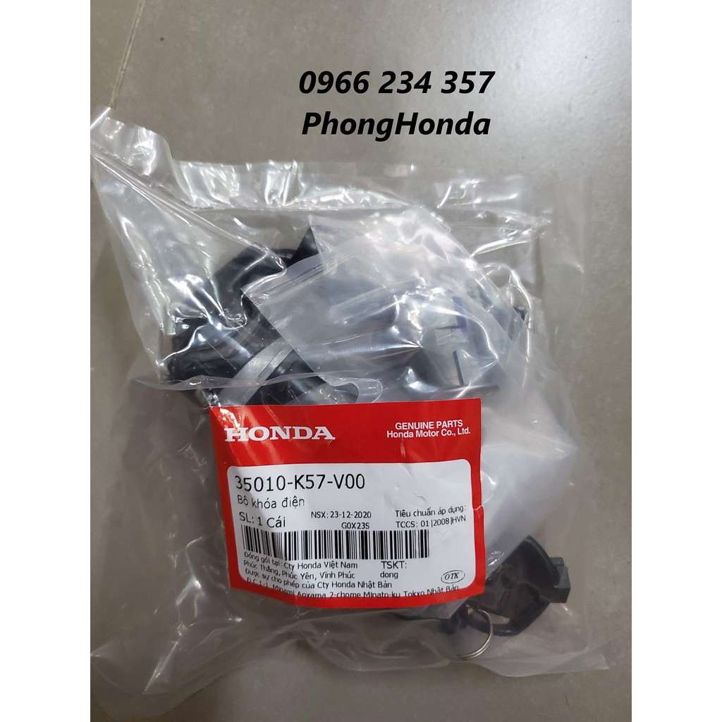 ổ khóa wave blade chính hãng honda