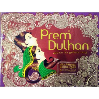 Mực vẽ henna prem dulhan - màu nâu tự nhiên