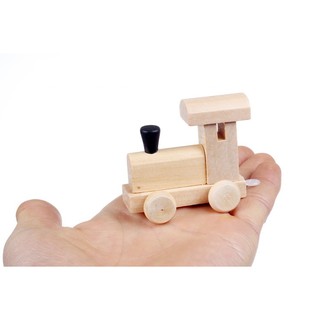 xe lửa gỗ đếm số đồ chơi an toàn cho bé