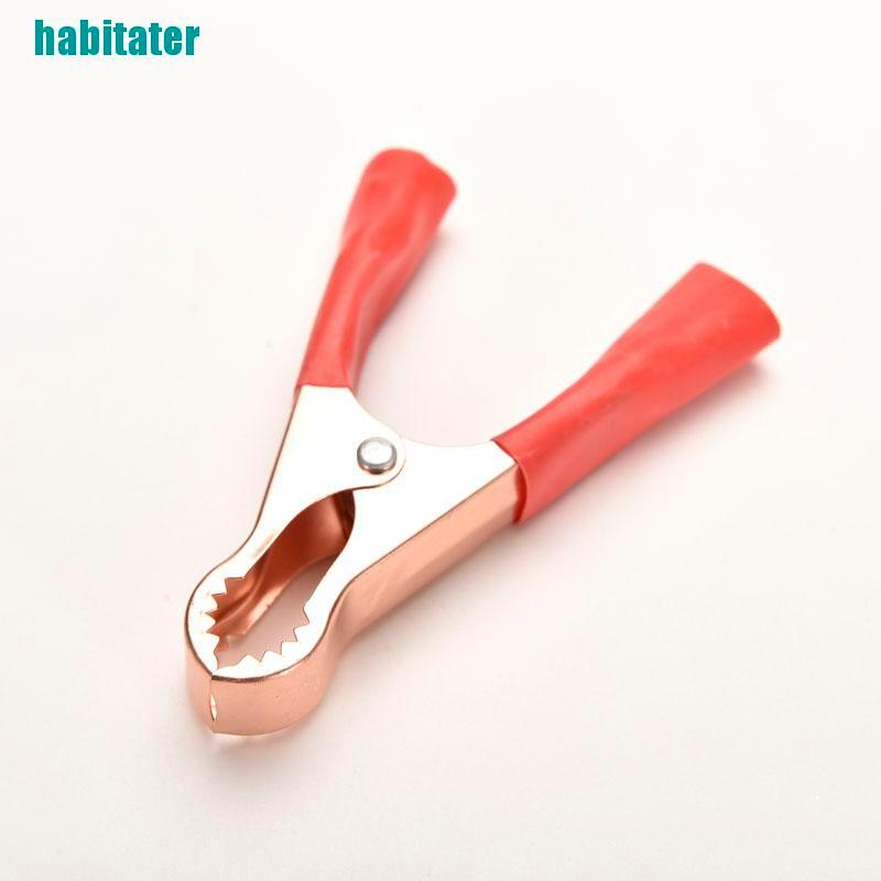 Bộ 2 Kẹp Cá Sấu Thử Điện 50A Màu Đỏ Và Đen Chuyên Dụng Cho Xe Hơi