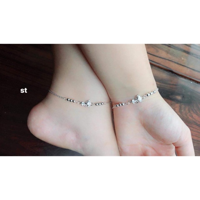 Bộ lắc tay - lắc chân Hồ Ly Bạc