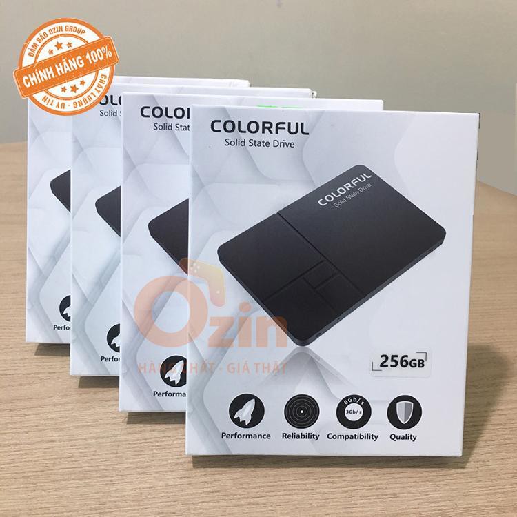 Ổ Cứng SSD 256GB Colorful SL500. Chính Hãng NWH Phân Phối. BH 36 Tháng