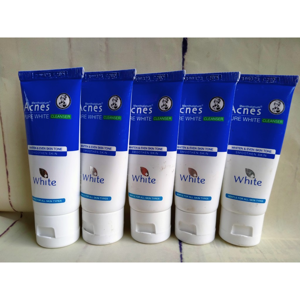 Acnes Pure White Cleanser – Sữa rửa mặt dưỡng trắng 25gram