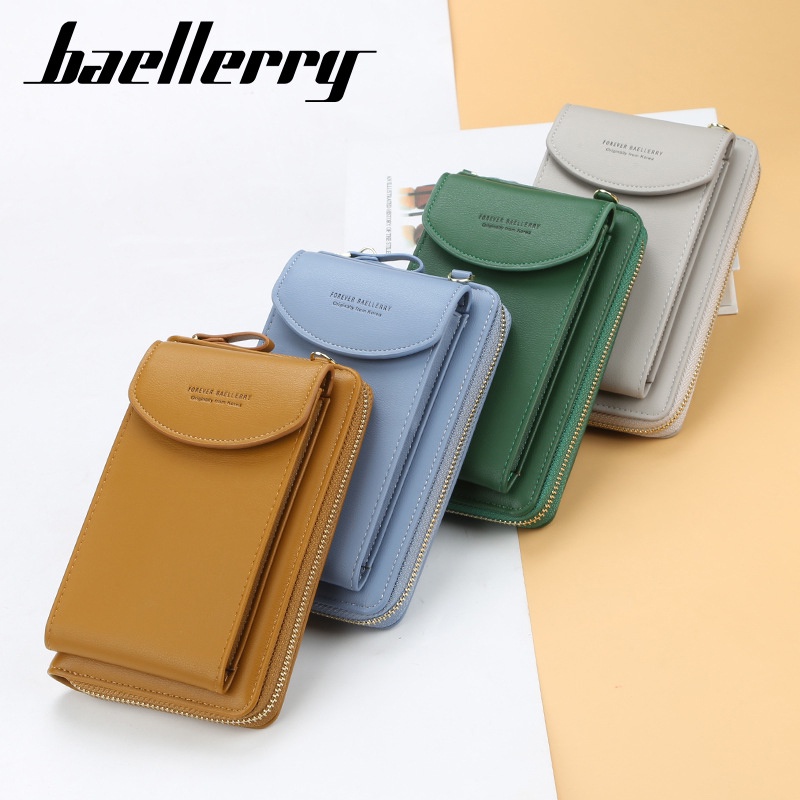 Túi đeo chéo nữ thời trang chính hãng BEALLERRY ví bóp nữ cầm tay nhiều ngăn đựng chống thấm nước MSP N8591