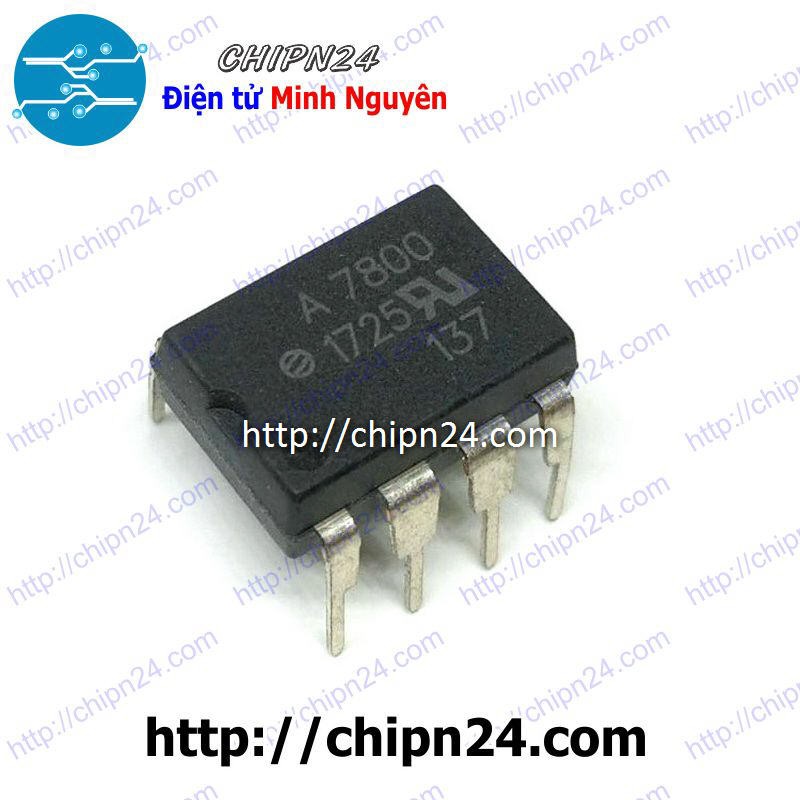 [1 CON] IC A7800 DIP-8 Đen (HCPL-7800 A7800)