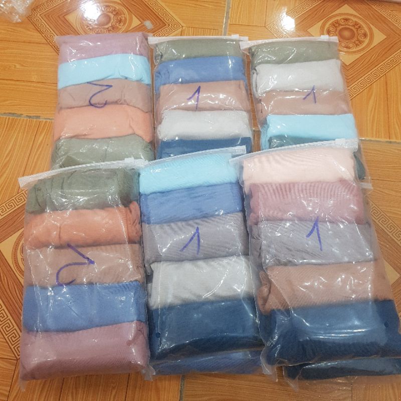 Sét 5 quần phông sơ sinh cho bé