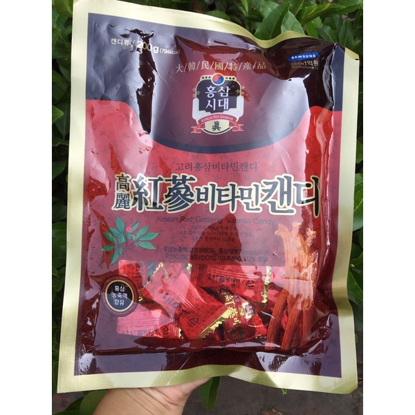 Kẹo Sâm Hàn quốc chính hãng gói 200g