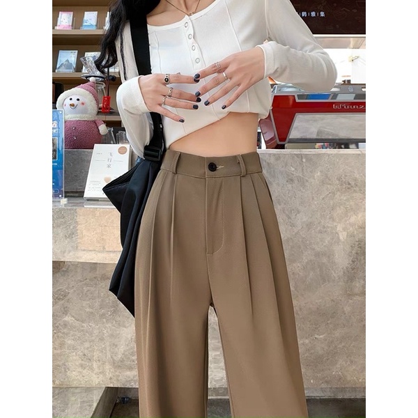 QUẦN XUÔNG CULOTTES DÁNG DÀI, QUẦN XUÔNG CHẤT MỀM TÔN DÁNG PHONG CÁCH HÀN QUỐC MS19929