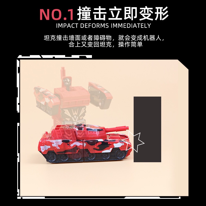 Đồ Chơi Xe Tăng Biến Hình Robot Độc Đáo Cho Bé