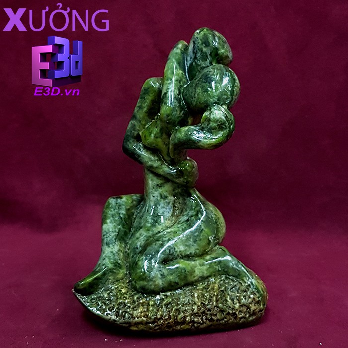 Tượng nghệ thuật - Trang trí phòng ngủ - Xưởng E3D - HO 022