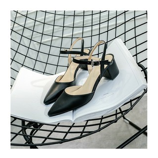 Giày cao gót bít mũi cao 5cm size lớn 40 41 42 43