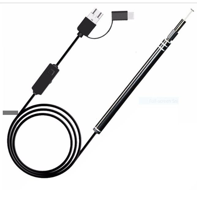 [kho sẵn sàng] Camera nội soi lấy ráy tai có đèn LED hỗ trợ kết nối USB với điện thoại thông minh chuyên dụng chất lượng | BigBuy360 - bigbuy360.vn