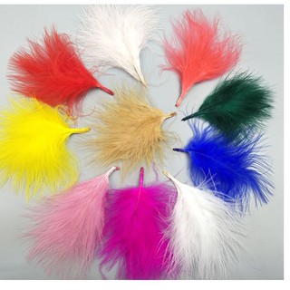 10 lông vũ xù mịn 12-14cm