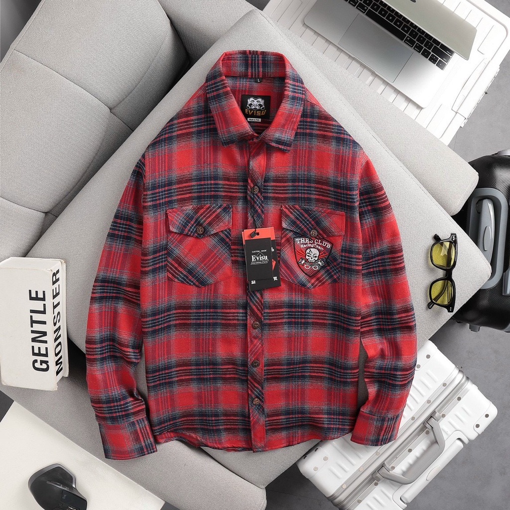 Mua Áo Sơ Mi Dài Tay EVISU Mang Phong Cách Thời Trang Sang Chảnh_Chất ...