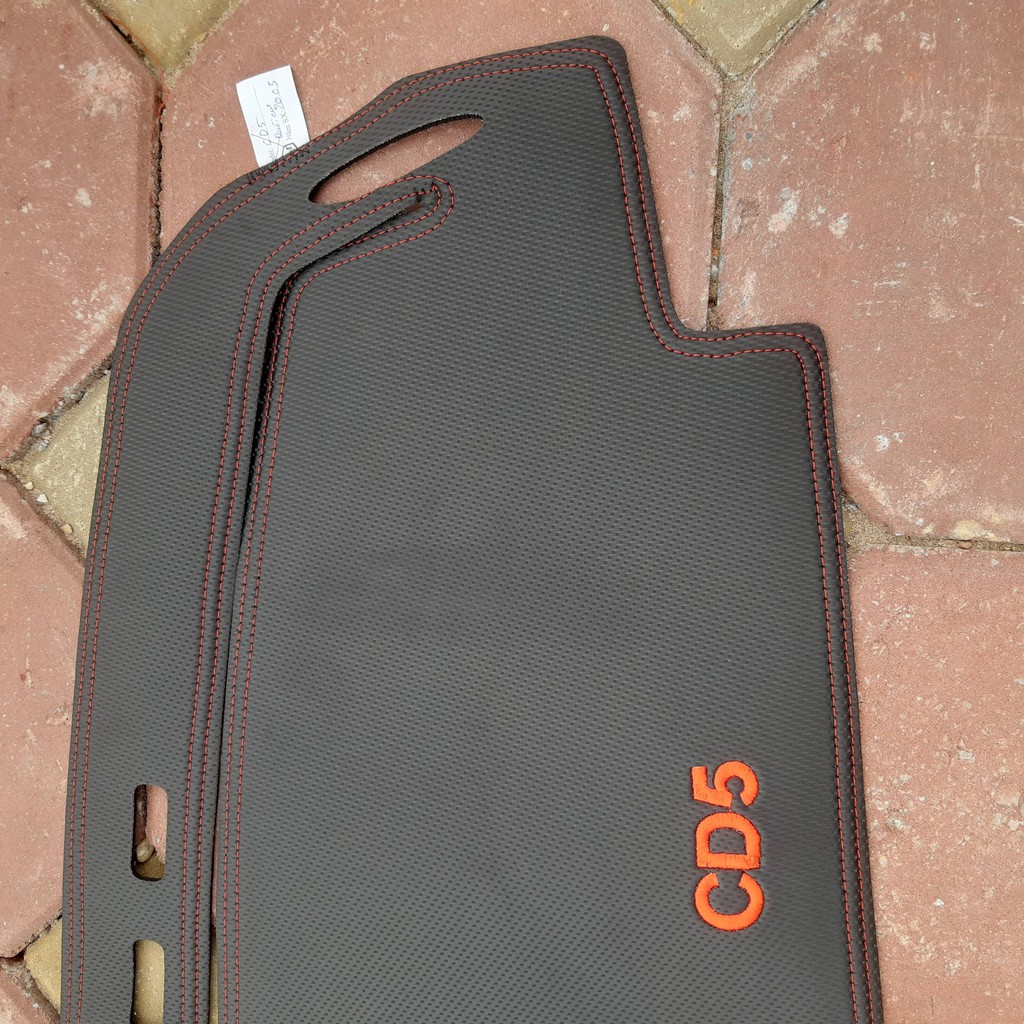 Thảm Tablo Da Vân Carbon nhung Xe Kia CD5 Cao Cấp Hàng Loại 1 Dày 3 lớp Chống trơn Trượt