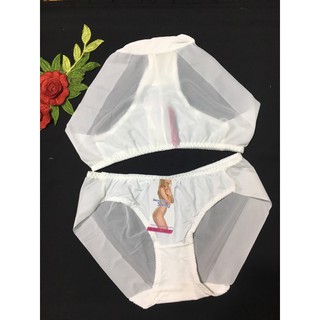 Sỉ 10c quần lót trắng học sinh chất đẹp, quần lót nữ không viền mông, quần chíp nữ chất trơn