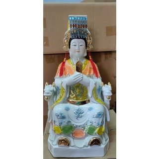 Tượng thiên hậu thánh mẫu cao 60 cm.