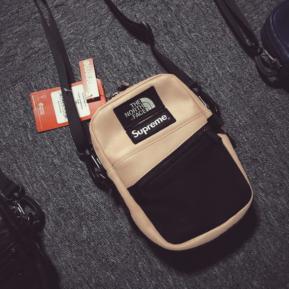 Túi Đeo Chéo Nam Nữ Supreme x TNF 18FW Shoulder Bags