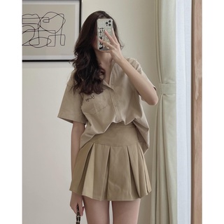CV9913 Chân váy xếp li Audrey