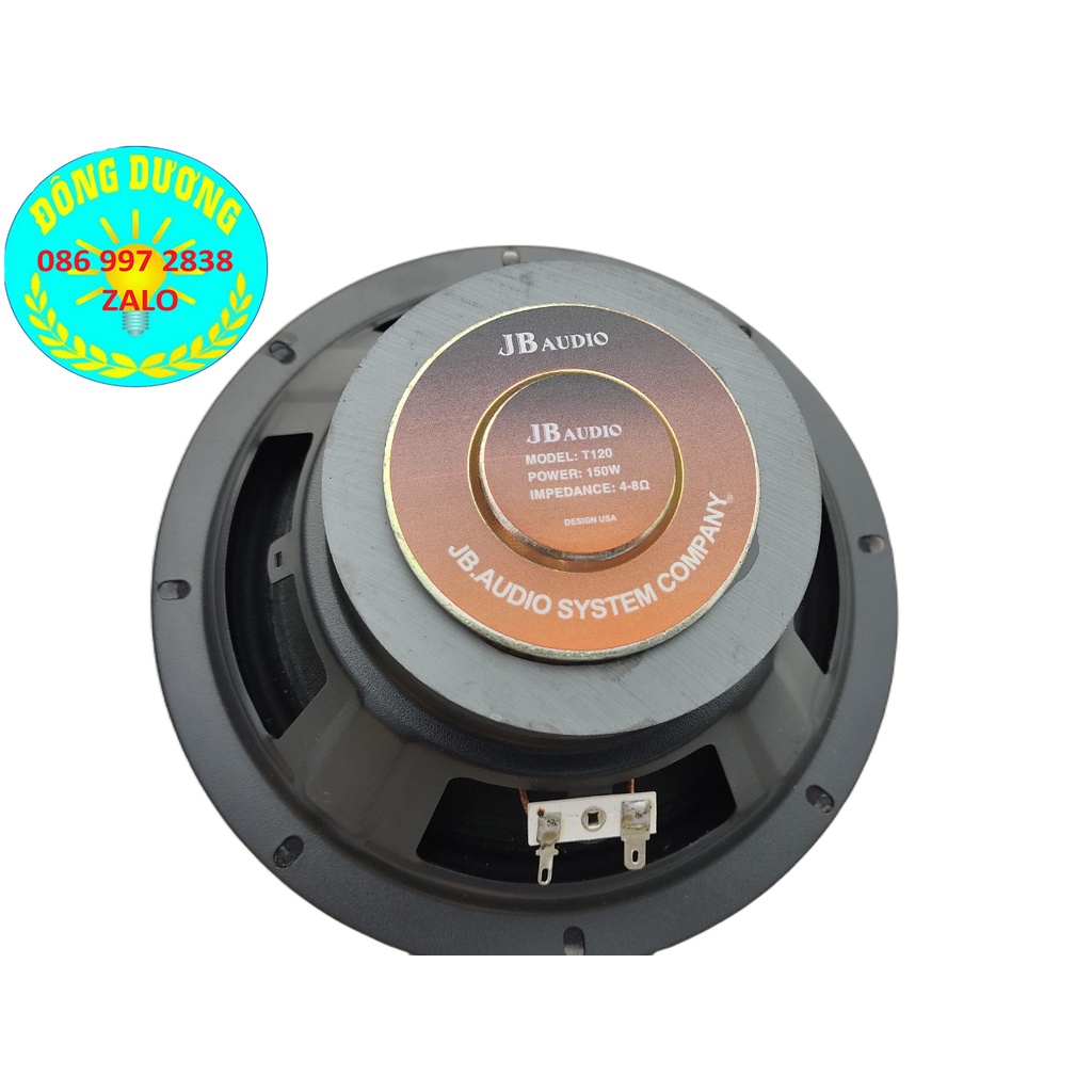 LOA BASS 20 JB AUDIO GÂN VẢI 2 XẾP TỪ 100 COIL 26MM KHUNG SẮT - GIÁ 1 CỦ