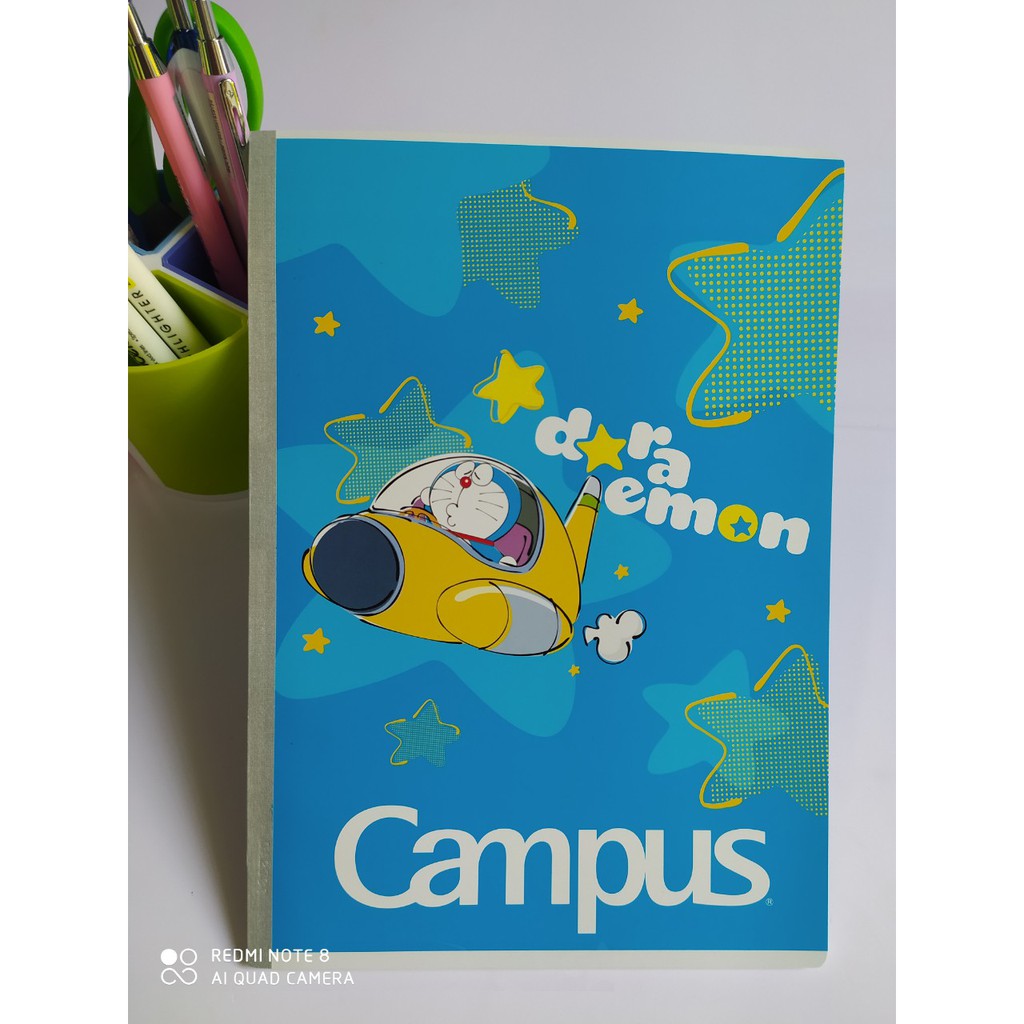 Vở Campus 4 ô ly Doraemon 48tr