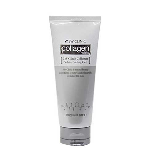 Gel tẩy tế bào chết 3W Clinic Collagen White Peeling 180ml