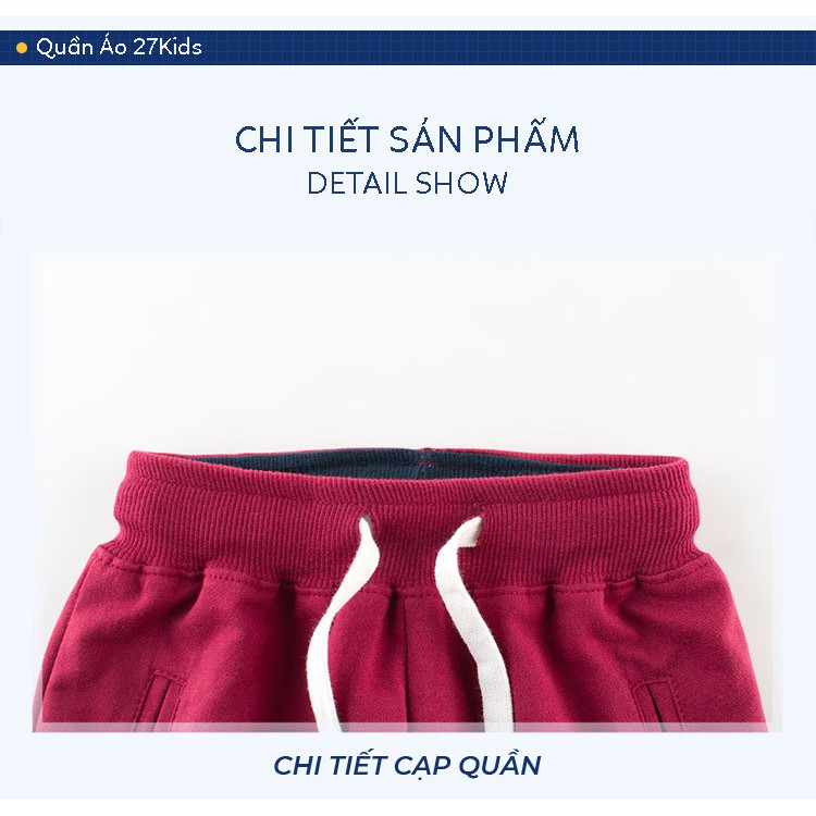 Quần Thun Dài Cho Bé RIGHT EURO In Hình Khủng Long Chất Liệu Cotton Xuất Âu Mỹ 018