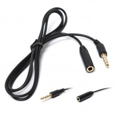 cáp nối 3.5mm dài 1m 4 nấc có hỗ trợ mic