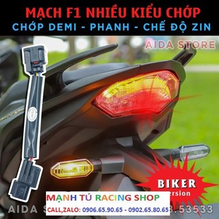 Winner X - Bộ mạch sẵn giắc zin tạo chớp stop F1 nhiều kiểu + 1 zin