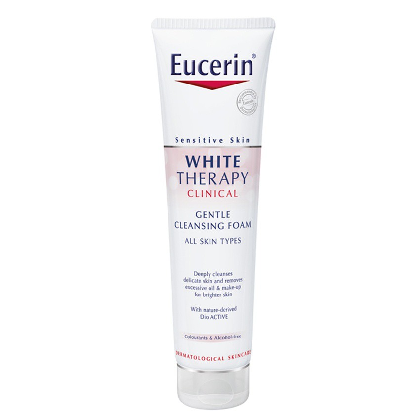 Sữa Rửa Mặt Tạo Bọt Trắng Da Eucerin White Therapy Clinical Gentle Cleansing Foam (150g)