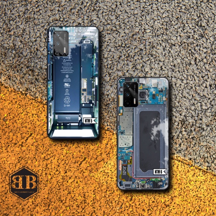 Ốp lưng kính cường lực Oppo Realme Q3 Pro nội thất máy