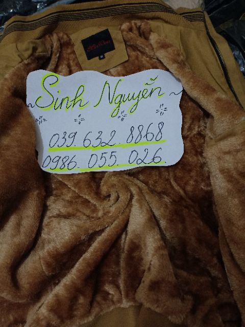 Áo Khoác Kaki nam lót lông [ Sẵn hàng ] | BigBuy360 - bigbuy360.vn