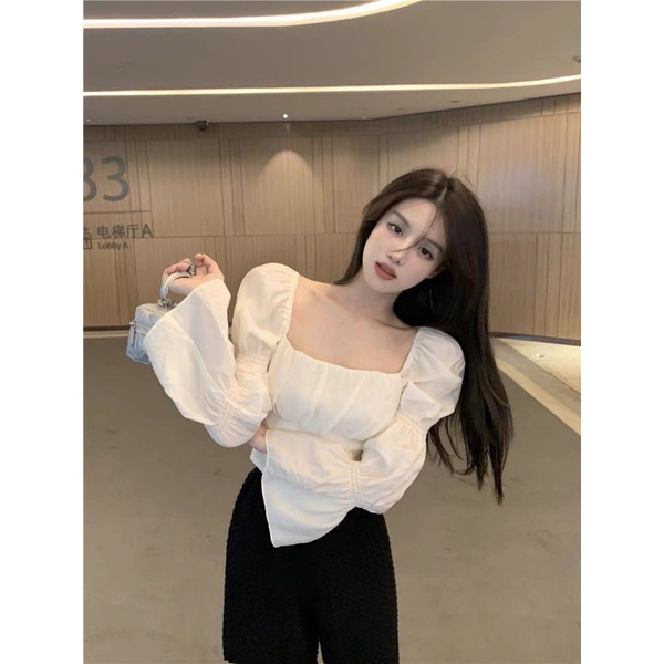 ÁO KIỂU TIÊU THƯ BO TAY CỘT NƠ SAU SIÊU XINH M7