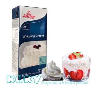  Kem tươi WHIPPING CREAM hiệu ANCHOR 1L 