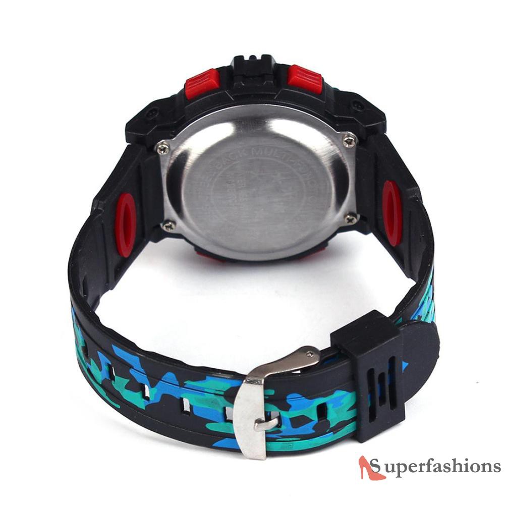 Đồng Hồ Điện Tử Đa Năng Chống Thấm Nước Cho Bé Trai