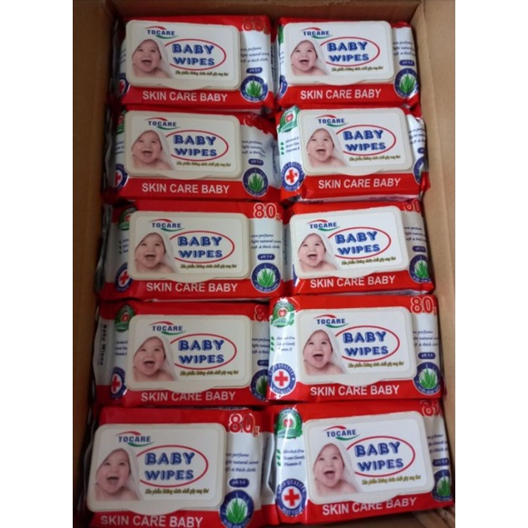 Sỉ 1 Thùng Khăn Ướt Baby 80g