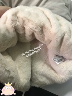 Áo khoác ZARA lông thỏ