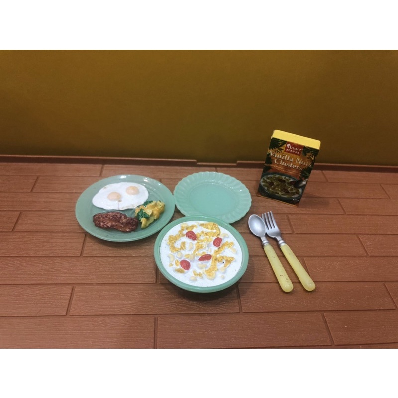 Re-ment rêmnt mô hình American bữa tiệc sinh nhật