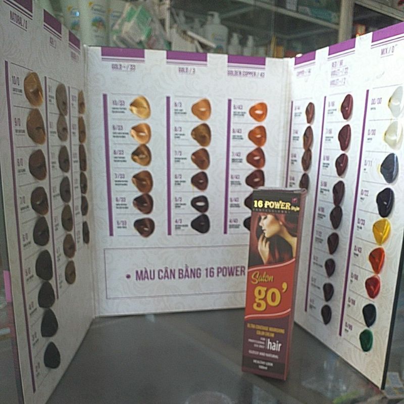 Kem nhuộm tóc thời trang 60 màu ,tặng kèm oxy trợ nhuộm ,không mùi