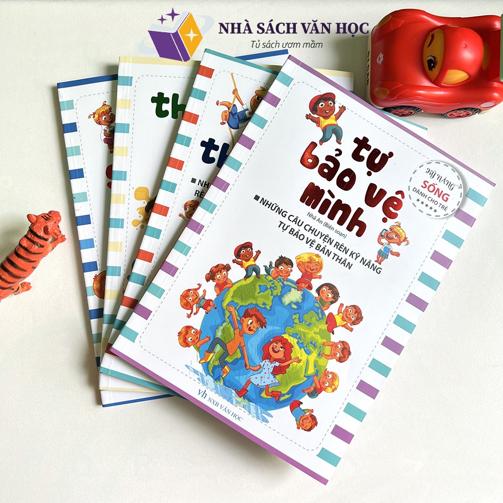 Sách - Combo 4 Quyển - Kỹ Năng Sống Dành Cho Trẻ