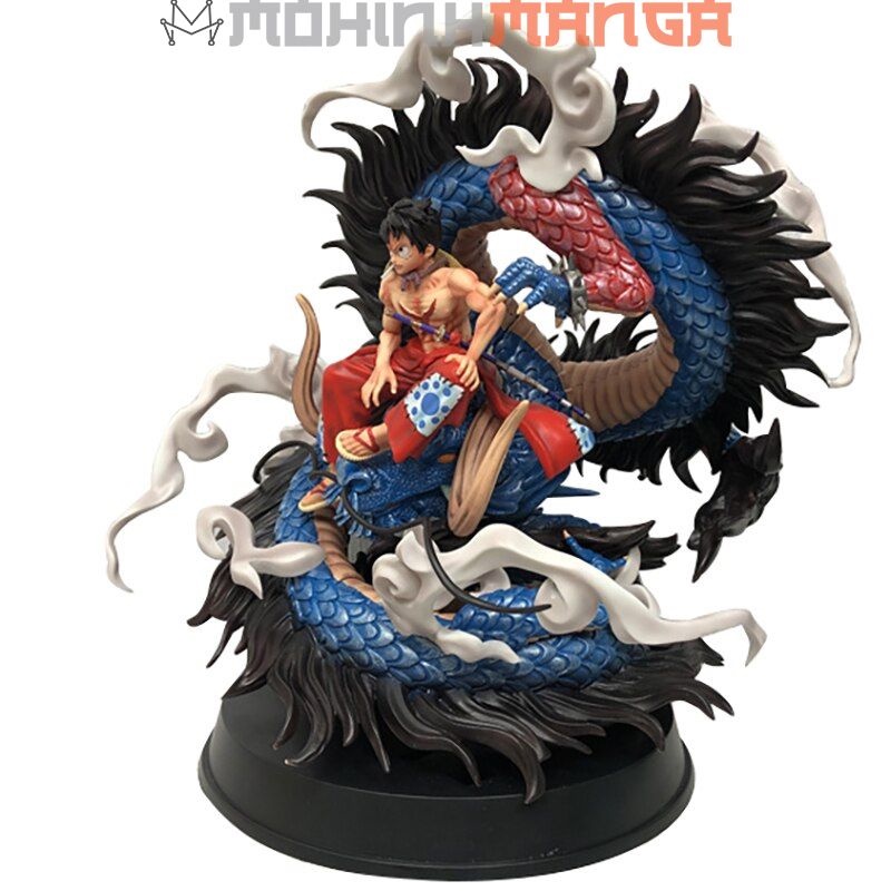 Mô hình Monkey D Luffy vs Kaido rồng Dragon One Piece Đảo hải tặc cao 39cm