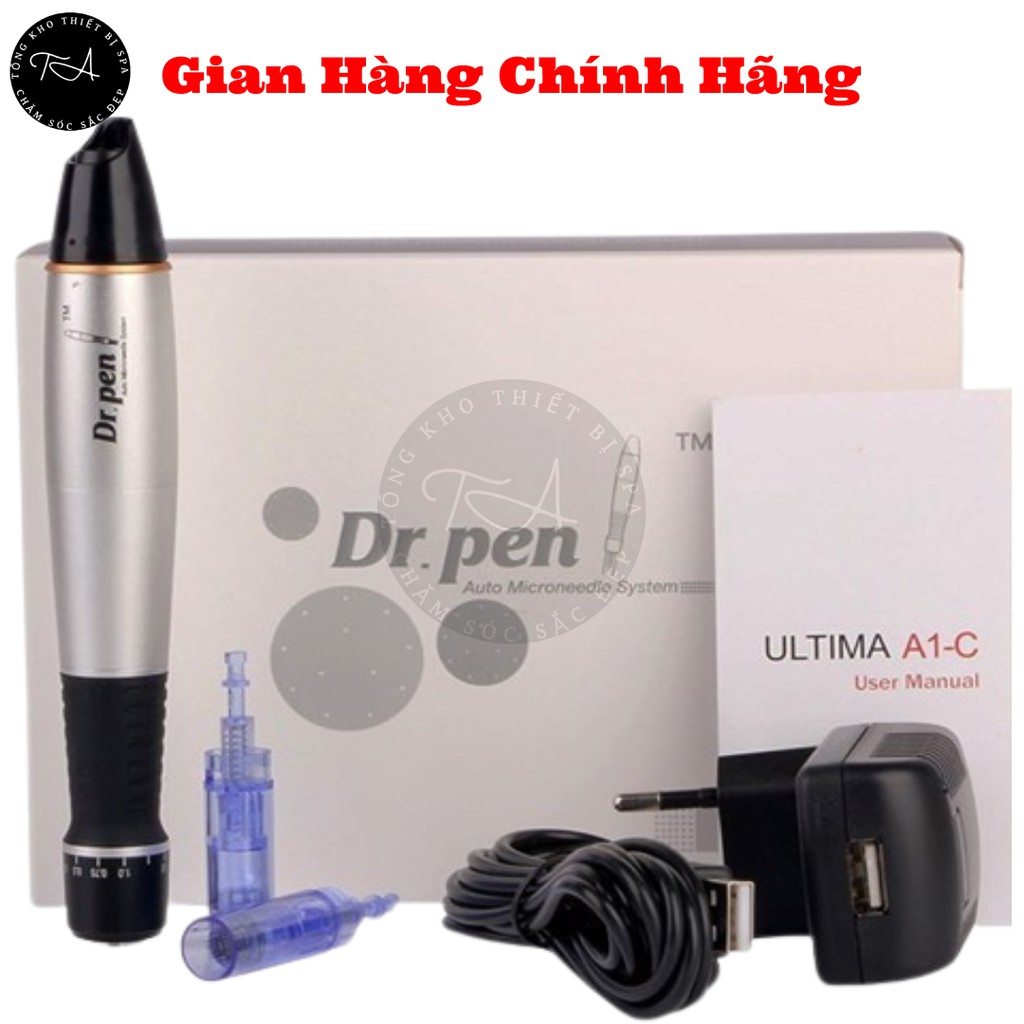 Máy Lăn Kim, Máy Phi Kim Dr Pen A1-W(Có Tích Điện)