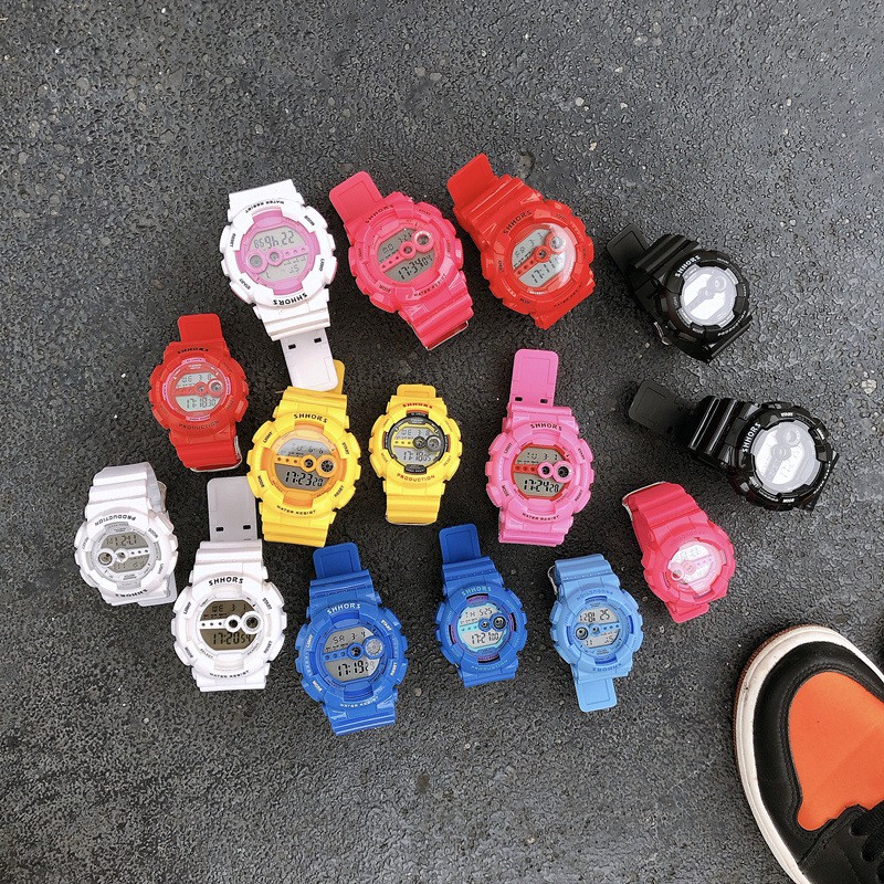 Đồng hồ Điện tử Thể thao nam nữ SHHORS dây silicon - MS20 | BigBuy360 - bigbuy360.vn