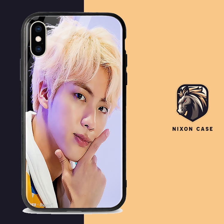 Ốp Rẻ Iphone In Hình BTS JIN IDOL CONCEPT PHOTOSHOOT NIXON Cho Iphone 12 11 Pro Max X Xs Max Xr 6 8 7 Plus