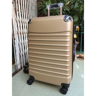 SIZE 24 - VALI KÉO ỐP SẮT THỜI TRANG ĐỦ MÀU