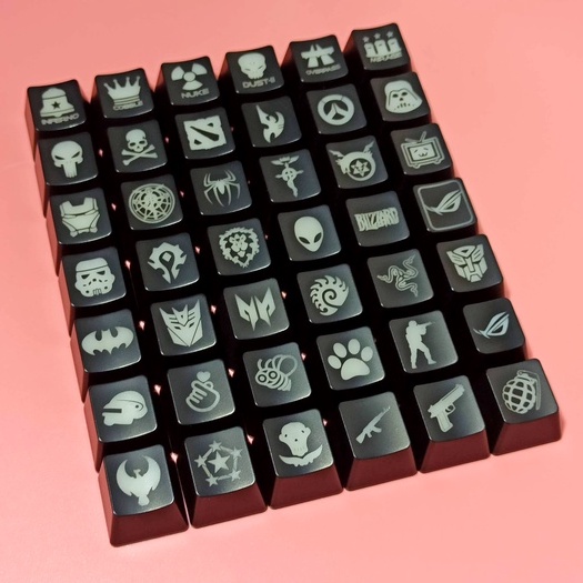 1 Nút Bàn Phím Cơ CSGO ROG DOTA2 Bằng ABS Có Đèn Nền Độc Đáo