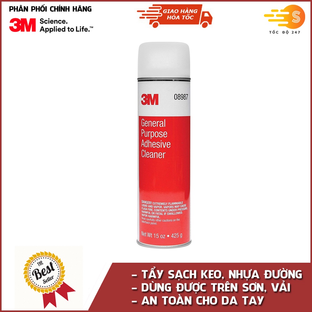 Dung dịch tẩy đa năng - Tẩy nhựa đường 3M 08987 425g