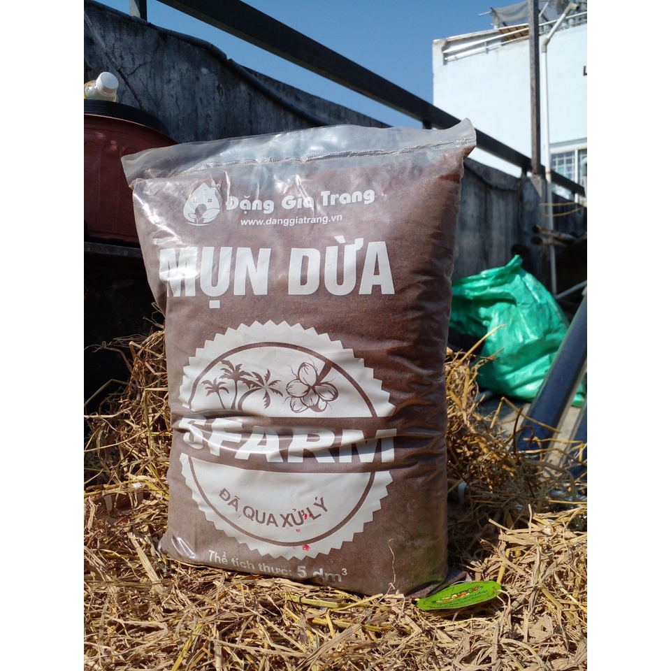 Mụn Xơ Dừa Sfarm  Đã Trải Qua Quá Trình Xử Lý Tanin, Lignin Và Loại Bỏ Các Tác Nhân Nấm Bệ.nh