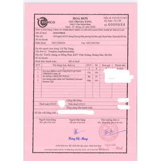 Son kem bbia version 8 màu 38- đỏ nâu trầm